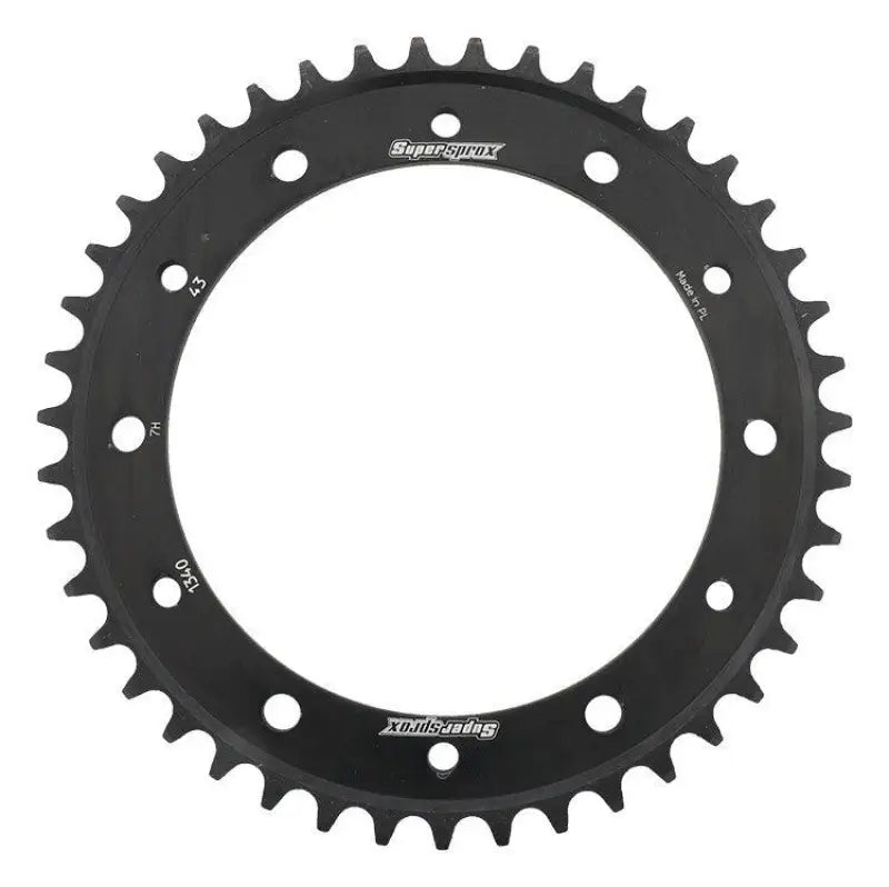 Rear Sprocket Steel 43T-530 Blk Hon