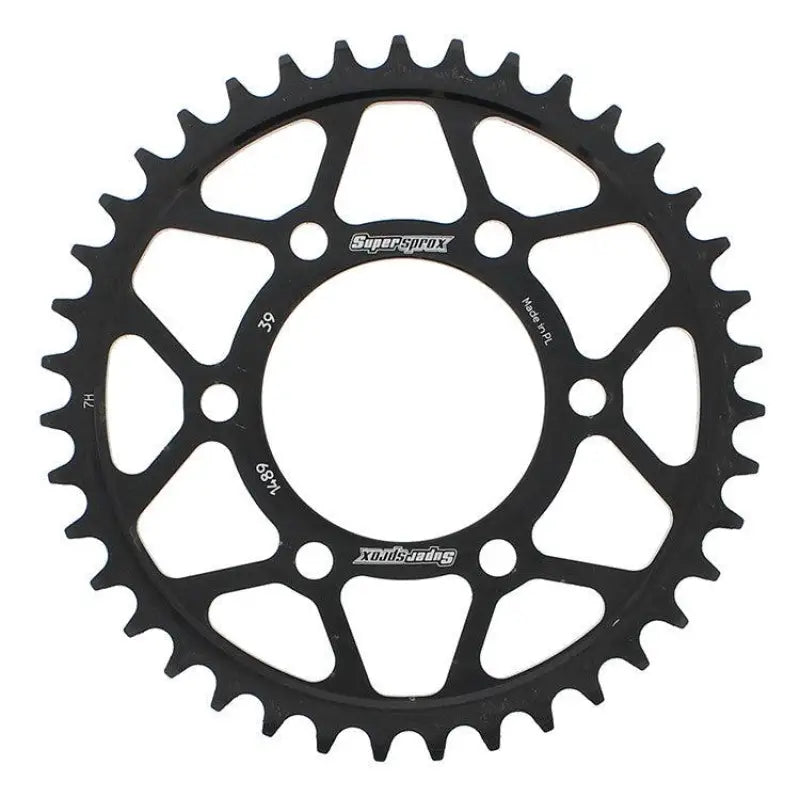 Rear Sprocket Steel 39T-525 Blk Kaw