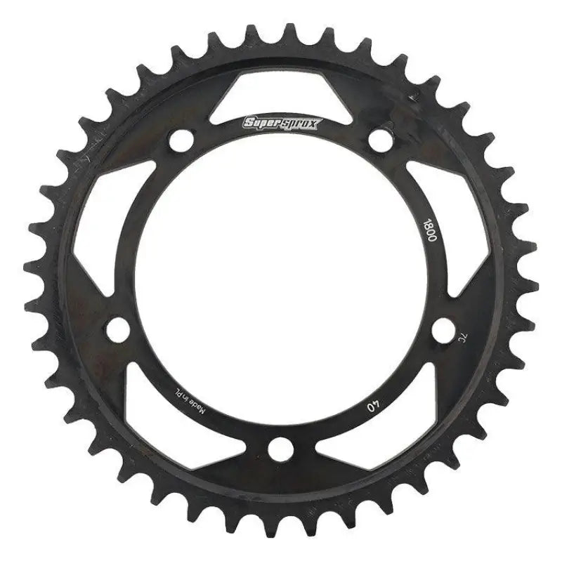 Rear Sprocket Steel 40T-530 Blk Suz