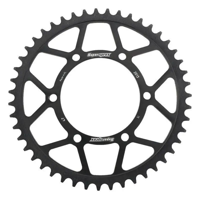 Rear Sprocket Steel 47T-520 Blk Tri