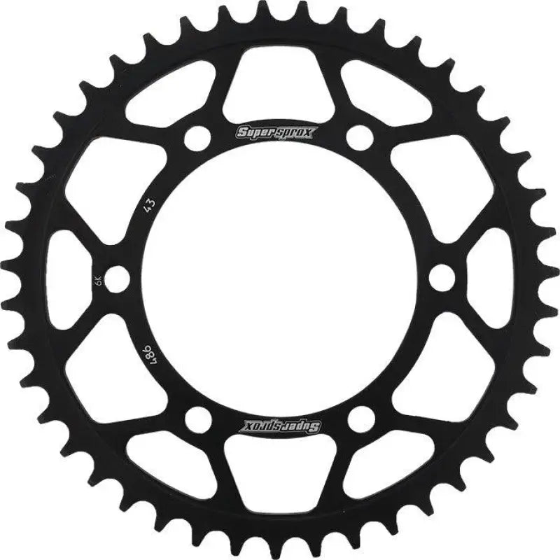 Rear Sprocket Steel 43T-520 Blk Yam