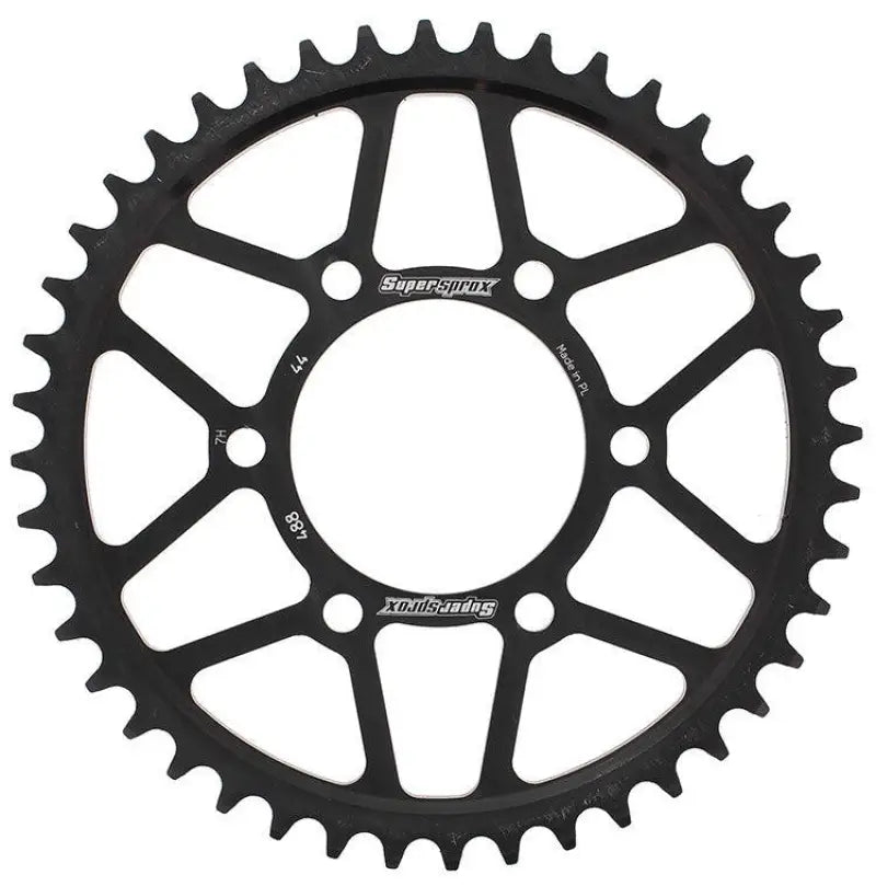 Rear Sprocket Steel 44T-530 Blk Kaw