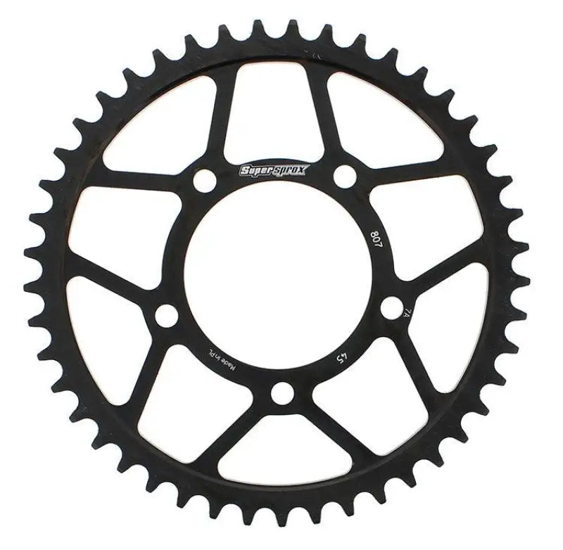 Rear Sprocket Steel 45T-525 Blk Suz