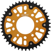Rear Stealth Sprocket Alu/Stl 43T-530 Gld Hon/Tri
