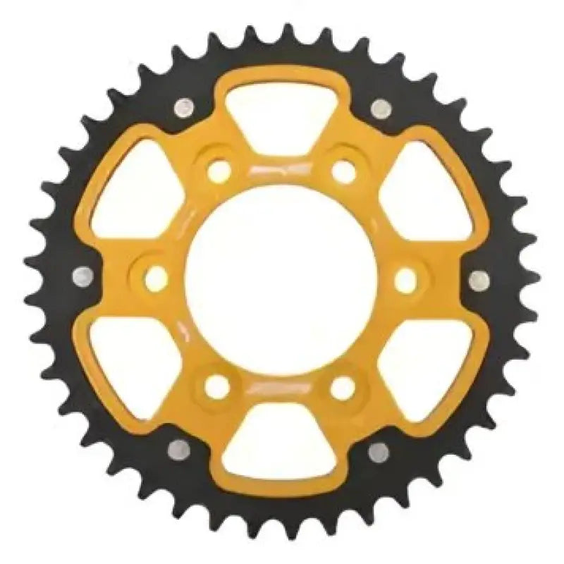 Rear Stealth Sprocket Alu/Stl 41T-525 Gld Kaw