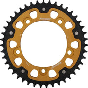 Rear Stealth Sprocket Alu/Stl 43T-525 Gld Suz/Tri