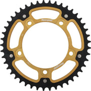 Rear Stealth Sprocket Alu/Stl 45T-525 Gld Suz/Tri