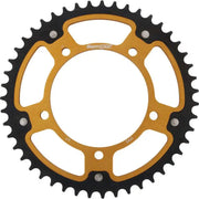 Rear Stealth Sprocket Alu/Stl 47T-520 Gld Hay/Suz/Tri