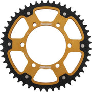Rear Stealth Sprocket Alu/Stl 47T-525 Gld Tri