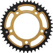Rear Stealth Sprocket Alu/Stl 43T-530 Gld Hon