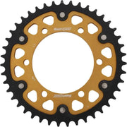 Rear Stealth Sprocket Alu/Stl 43T-530 Gld Yam