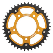 Rear Stealth Sprocket Alu/Stl 42T-530 Gld Kaw