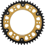 Rear Stealth Sprocket Alu/Stl 47T-520 Gld Apr/Bmw