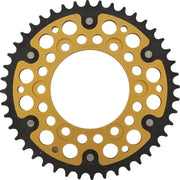 Rear Stealth Sprocket Alu/Stl 44T-520 Gld Duc