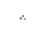 Three silver button batteries for cam follower shim in Supertech 12.15mm Cam Follower Shim