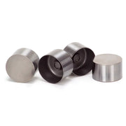 Four cylindrical metal tappets for Supertech Cam Follower set, perfect for your cam