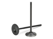 Supertech Honda B18A/B20 31x6.57x105.40mm Blk Nitrided Intake Valve - Set of 8 - Engine Components