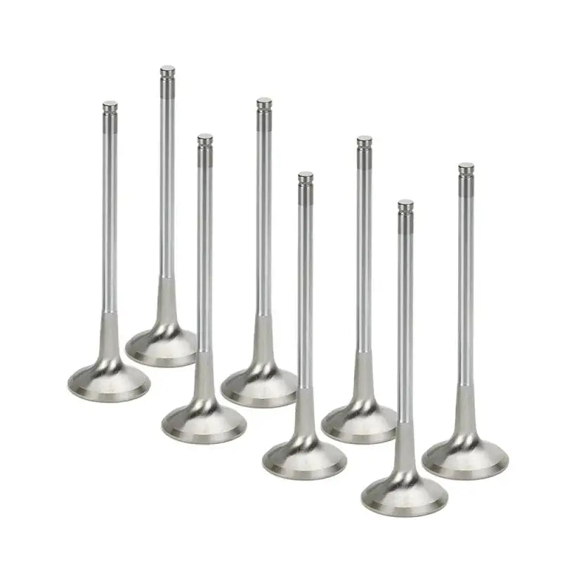 Supertech Honda K20 30x5.96x108.65mm 6mm Tapered Stem Chrome Inconel Exhaust Valve - Set of 8 - Engine Components
