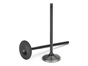 Supertech Honda K20/K24 Black Nitrided Exhaust Valve - Set of 8 - Truck & Automotive