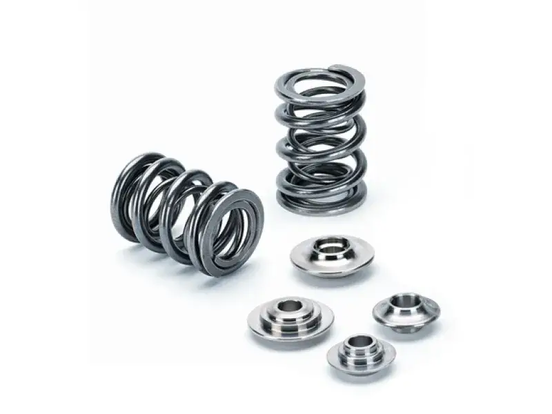 Metal springs and retainers from Supertech Turbo Theta dual valve spring kit for Hyundai 2.0L