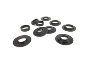 Dark metal stepped washers and rings for Supertech S14 Spring Seat Locator H1000 Series