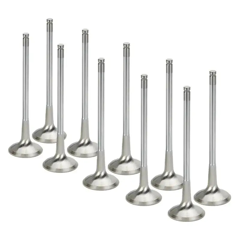 Supertech VW 1.8L/2.0L 16V 28.x6.96x98.20mm Flat Inconel Exhaust Valve - Set of 10 - Engine Components