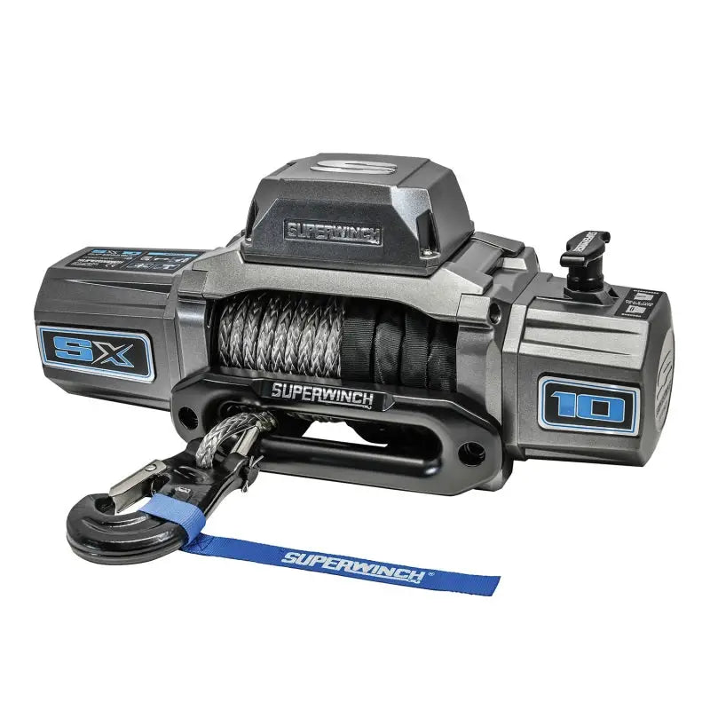SUPERWINCH 1710201 10 000 LBS. 12 VDC 3/8 IN X 80 FT