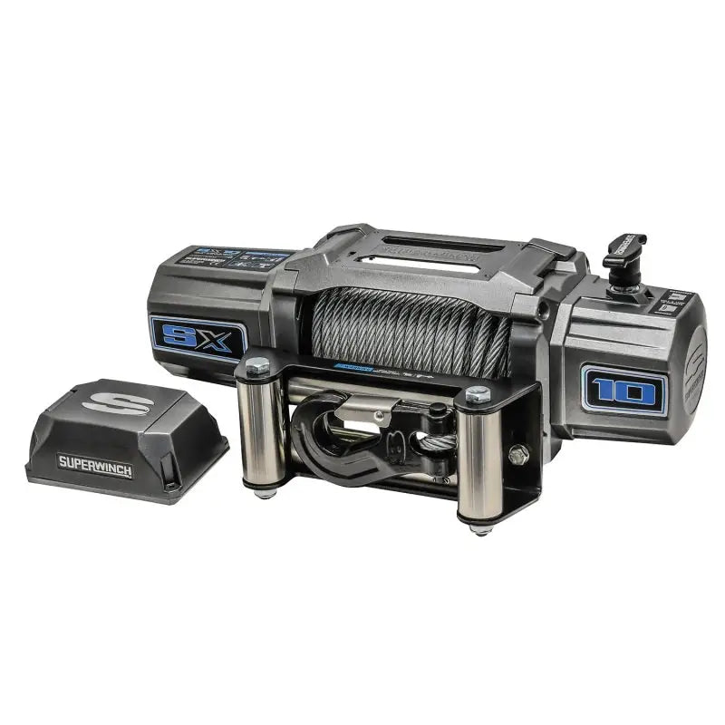 Superwinch 10000 LBS 12V DC 3/8in x 85ft Wire Rope SX 10000 Winch - 1710200