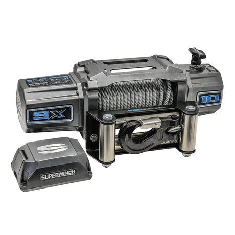 Superwinch 10000 LBS 12V DC 3/8in x 85ft Wire Rope SX 10000 Winch - 1710200