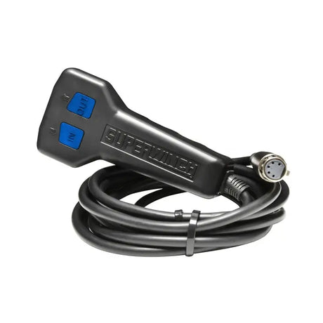 Superwinch 12000 LBS 12V DC 3/8in x 80ft Synthetic Rope SX 12000SR Winch - Graphite - 1712201
