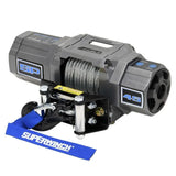 Superwinch 4500 LBS 12V DC 15/64in x 40ft Steel Rope Roller Fairlead SP 45 Winch - Winches & Hitches