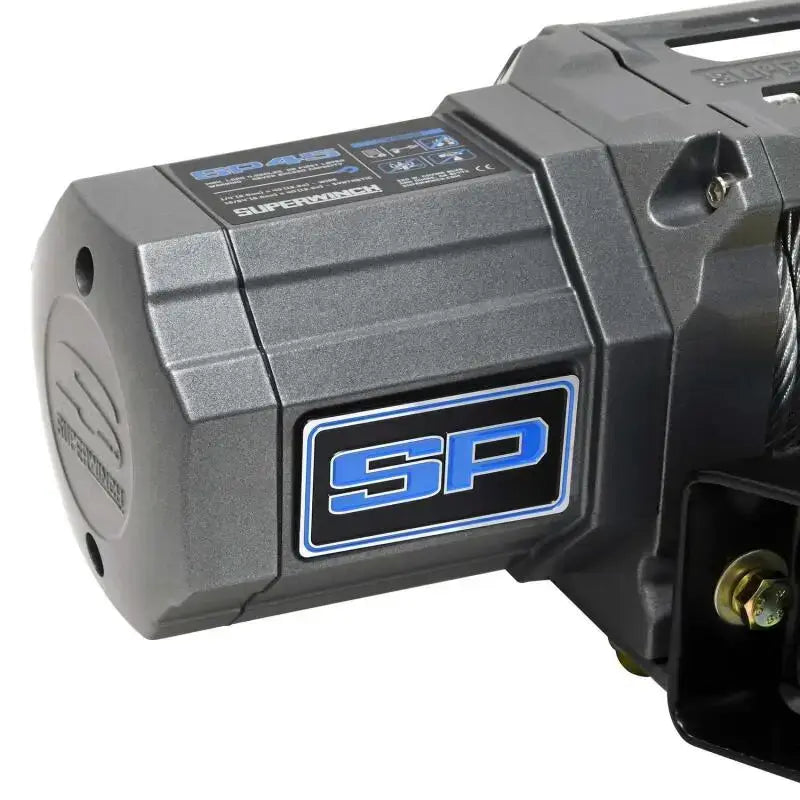 Superwinch 4500 LBS 12V DC 15/64in x 40ft Steel Rope Roller Fairlead SP 45 Winch - Winches & Hitches