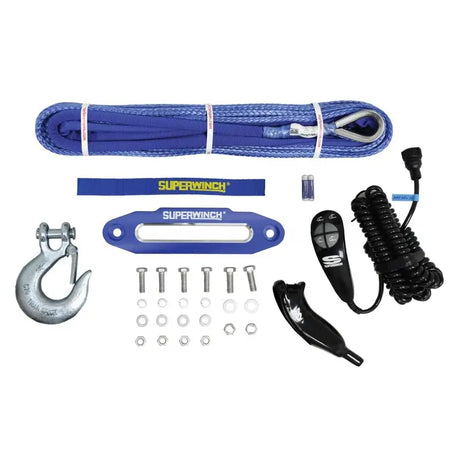 Superwinch 9500 LBS 12V DC 3/8/in x 80ft Synthetic Rope Talon 9.5SR Winch - 1695201