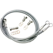 Brake Line Front Silver Suz - GBrakes
