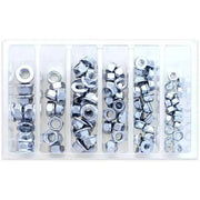 SV-FUJINUT Hex Fuji Lock Nut Assortment 100 Piece Kit