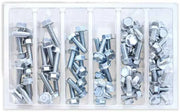 SV-M6HEX10 M6 10mm Hex Flange Bolt Assortment 80 Piece Kit