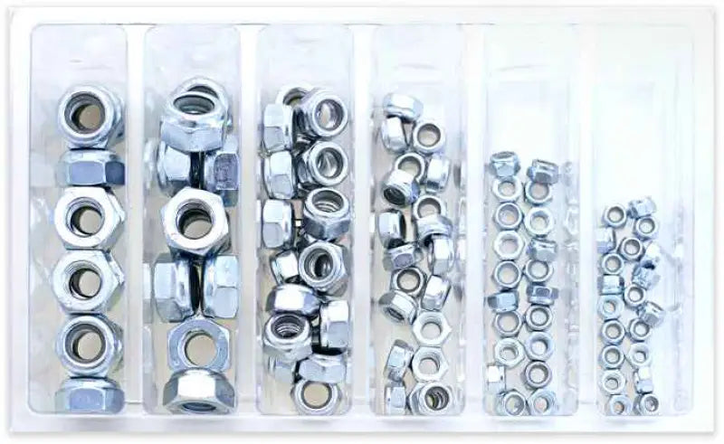 SV-NYLOCK Nylon Locking Nut Assortment 100 Piece Kit