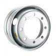 Silver dual truck wheel rim SW1750865SD2 Taskmaster 17.5X6.75 8X6.5