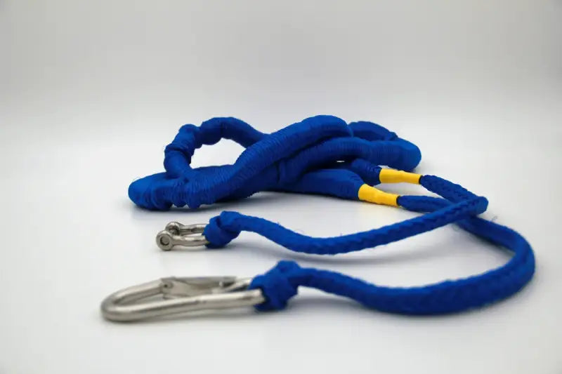 Blue rope lanyard with metal clips for Greenfield Shallow Water SWAB-RB Royal Blue