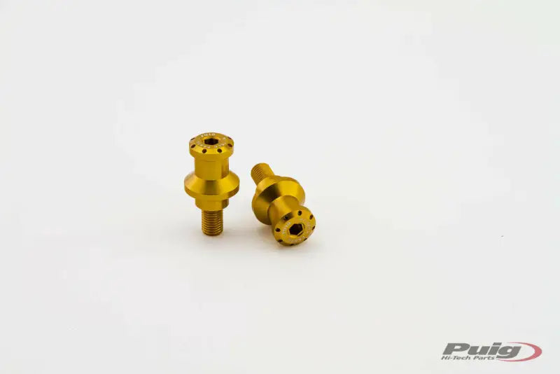 Swingarm Spools Hi Tech 10mm Gold 2/Pk - Powersports