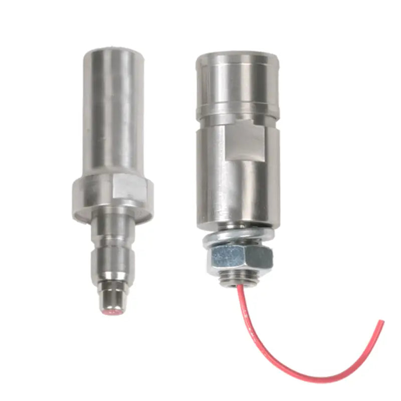 Two stainless steel quick disconnect fittings for Driver Industry Stainless tools