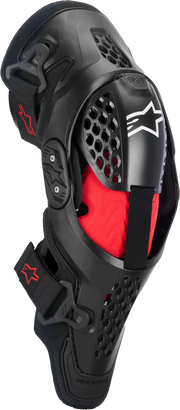 Sx 1 Plasma Knee Protector Blk/Red/Cool Gry 2xl - ALPINESTARS