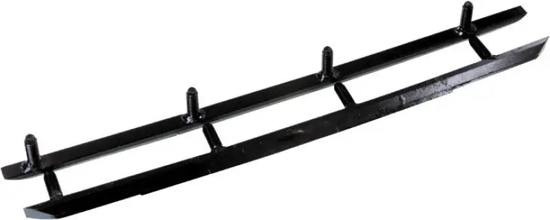 Black metal ice scratchers for snowmobiles, SXA-0212 4 Competition Carbides for RV & truck parts