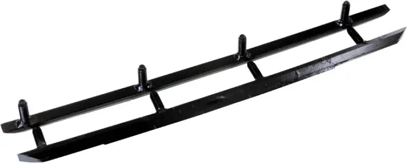 Black metal snowmobile ski runners with four studs from SXA-4000 Competition Carbides for RV parts & accessories