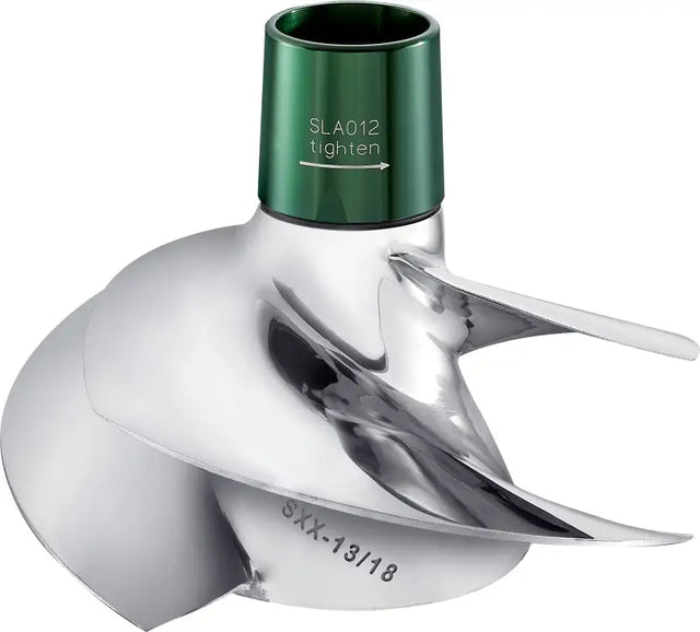 Shiny metal boat propeller for Solas SXX RV parts & accessories and powersports use