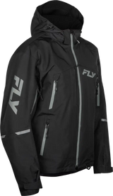 Incline Jacket Black/Grey Sm - FLY RACING