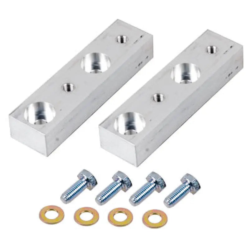 Synergy Mfg 8086-02 Synergy 07-18 Jeep Wrangler JK/JKU Rear Sway Bar Drop Bracket Kit Billet Alum 1.0in Drop