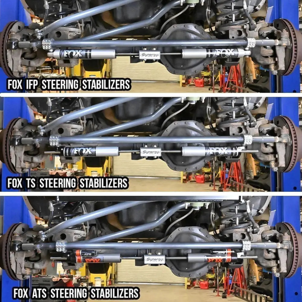 Synergy Rigid MIG Welded Assembly Steering Stabilizer Bracket 8510-01 - Ram 2003-2013 Dual Stabili