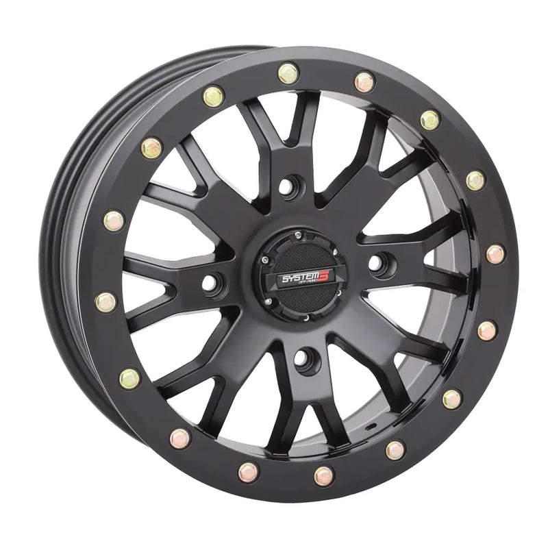 Sb4 Bl Wheel 14x7 4+3 (+15mm) 4/156 Matte Black
