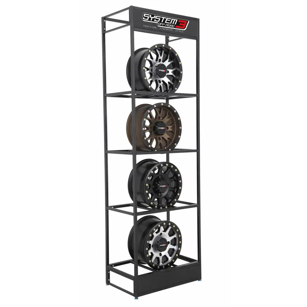 System 3 Sedona Wheel Display Promotional S3Display1 - Black
